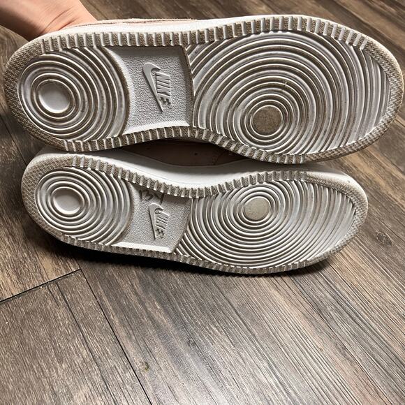 Nike Court Vision Low Pink Suede Orange Pearl Women’s Sneaker Sz 7.5 DH0253-800 - Picture 6 of 10